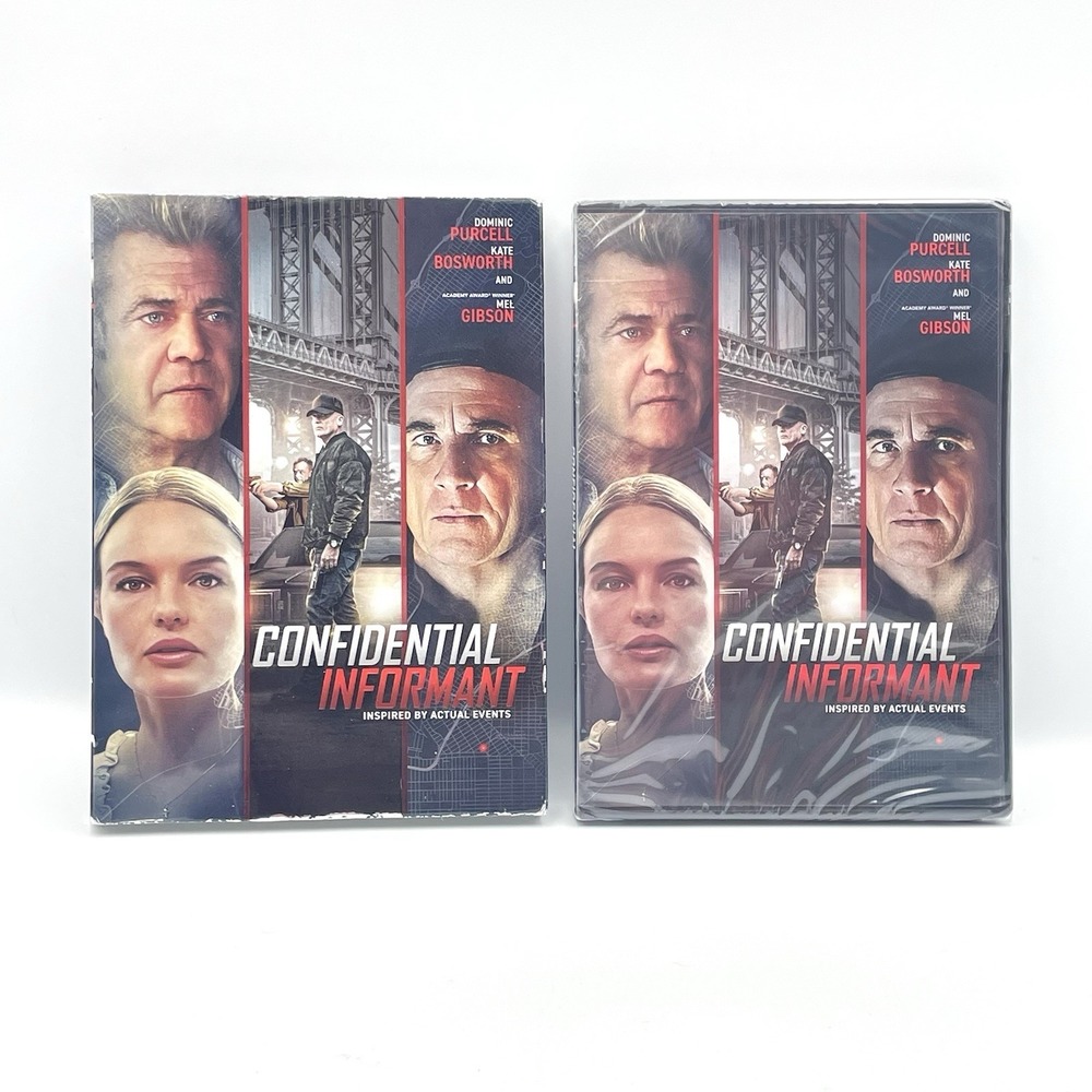Confidential‎ Informant DVD 2023 w/ Slipcover Brand New Sealed